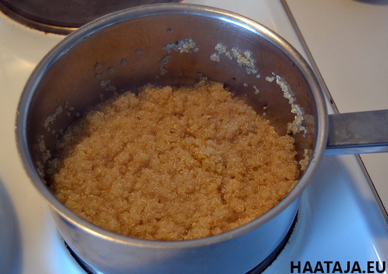 Kvinoa keittäminen