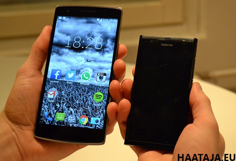 OnePlus One ja Nokia N9