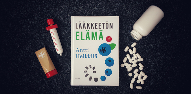 Lääkkeetön eämä on Antti Heikkilän uusin kirja