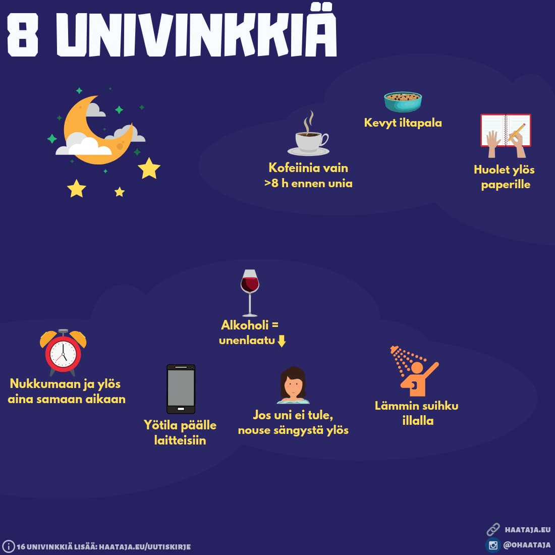 Uutiskirje univinkit Haataja
